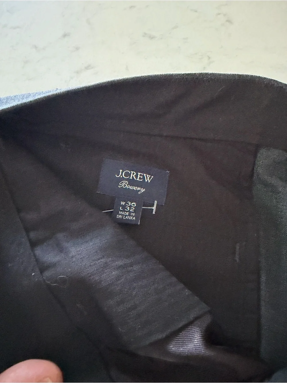 J. Crew Bowery Dress Pants in Black